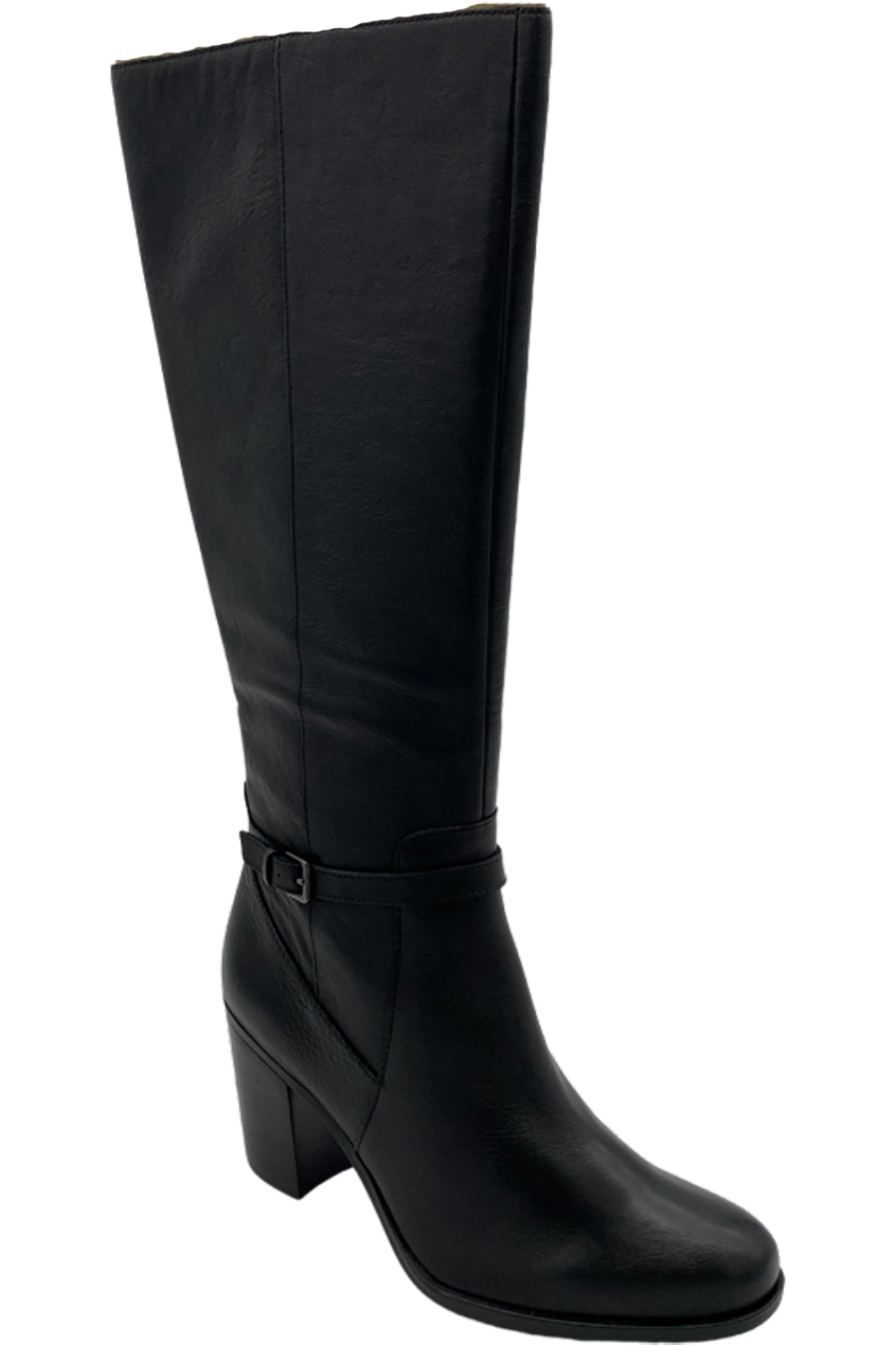 Black Narrow-Calf Boots for Women