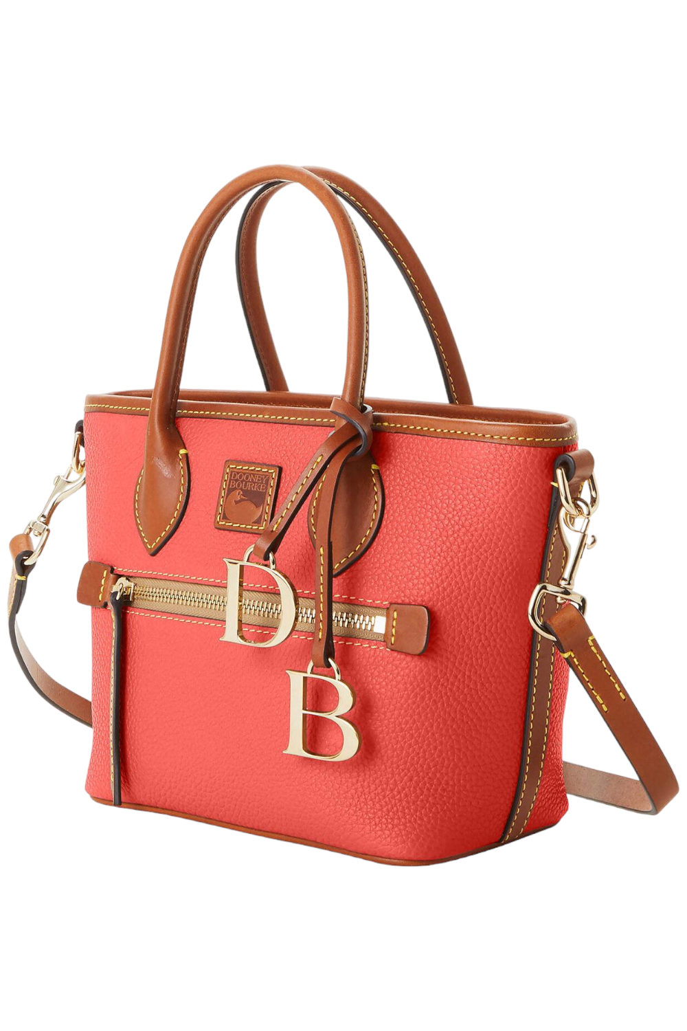 Dooney & Bourke Pebble Leather Handle Tote