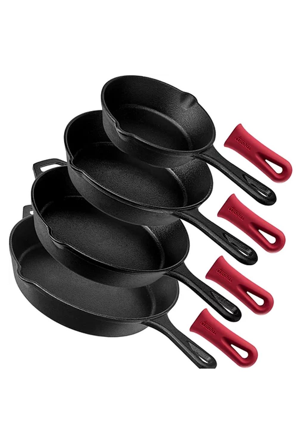 How to Use Cuisinel Dual Handle Cast Iron Skillet? 