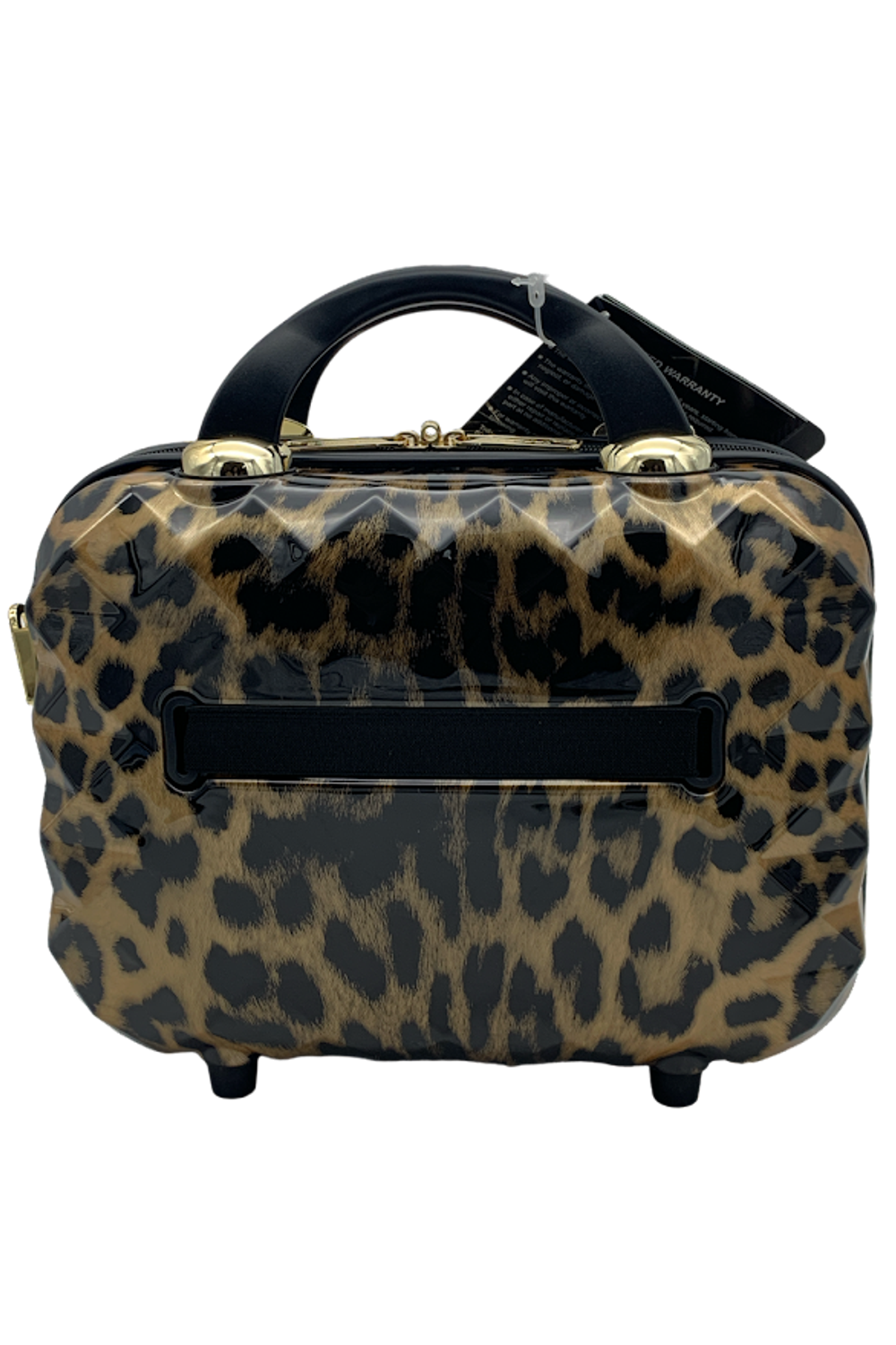 Triforce Hardside Beauty Case w/ Interior Panels Natural Leopard | Jender