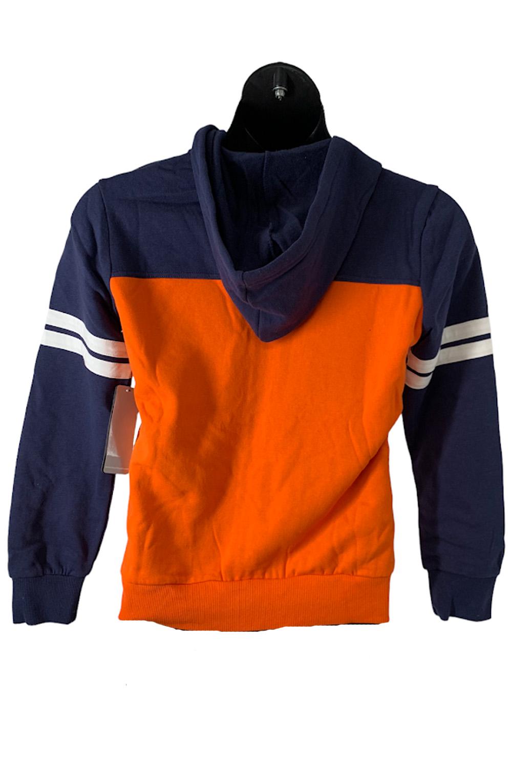 Sport Savvy Jacquard Hooded Sweater w/ Rib Hem and Cuff