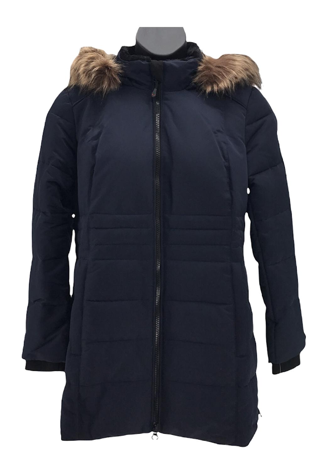 Nuage Faux Fur Lined Quilted Parka 