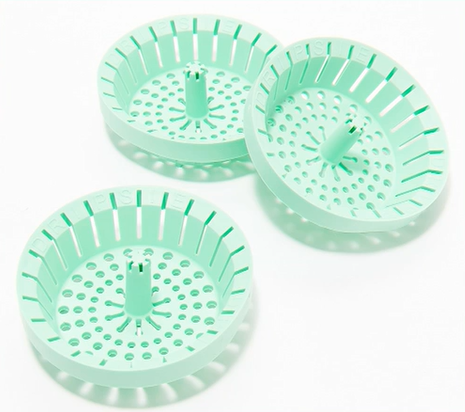 Dripsie Set of 3 Anti-Clog Sink Strainers 