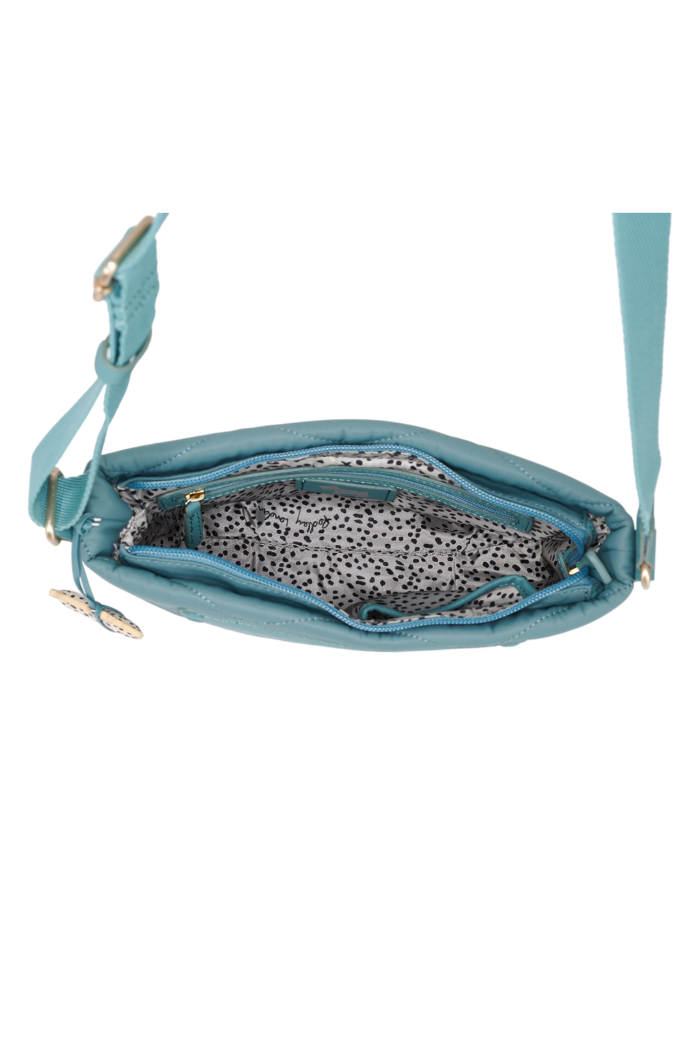 RADLEY London Charleston Medium Zip Top Crossbody Lake Jender