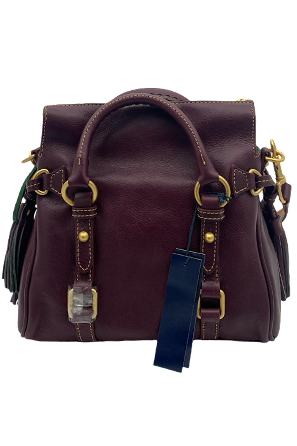 Dooney Bourke Florentine Micro Satchel Plum