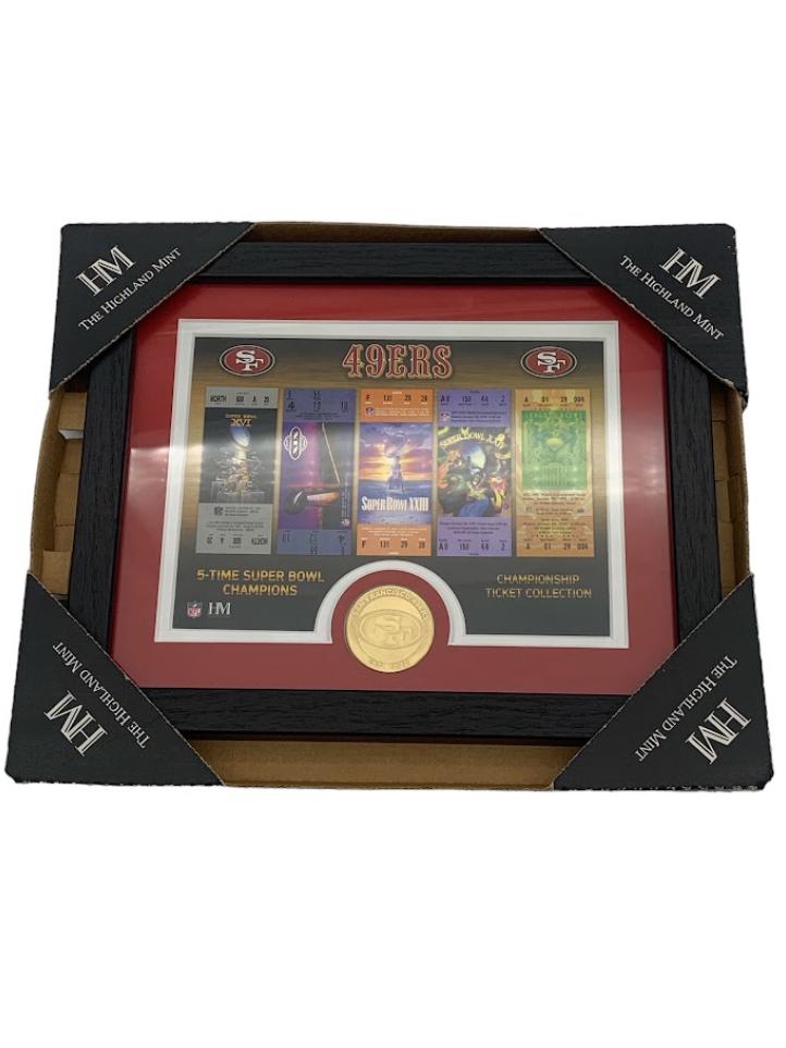 NFL 2022 Super Bowl Champions Ticket Frames 