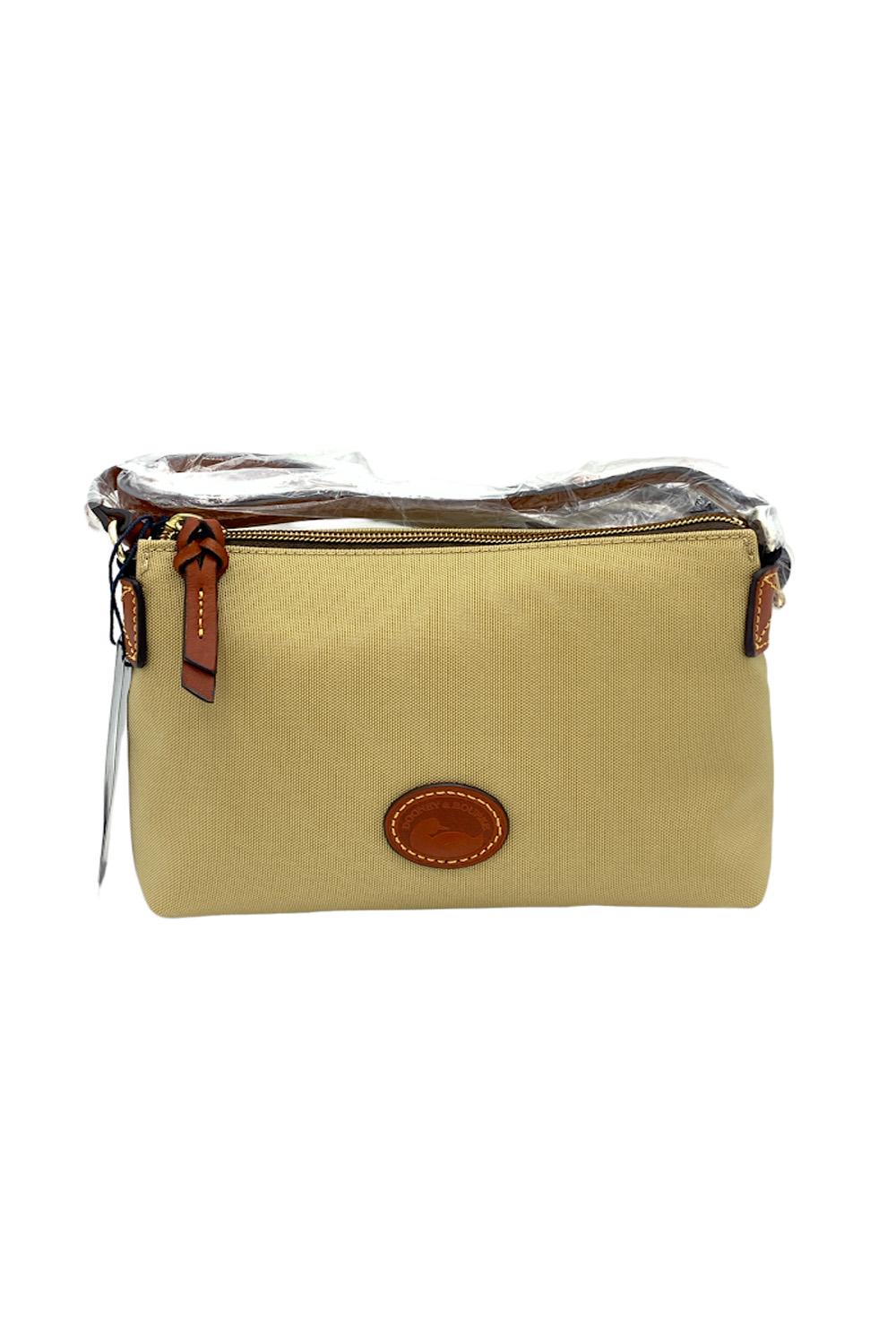 Dooney & Bourke Nylon Crossbody Pouchette Bag Khaki