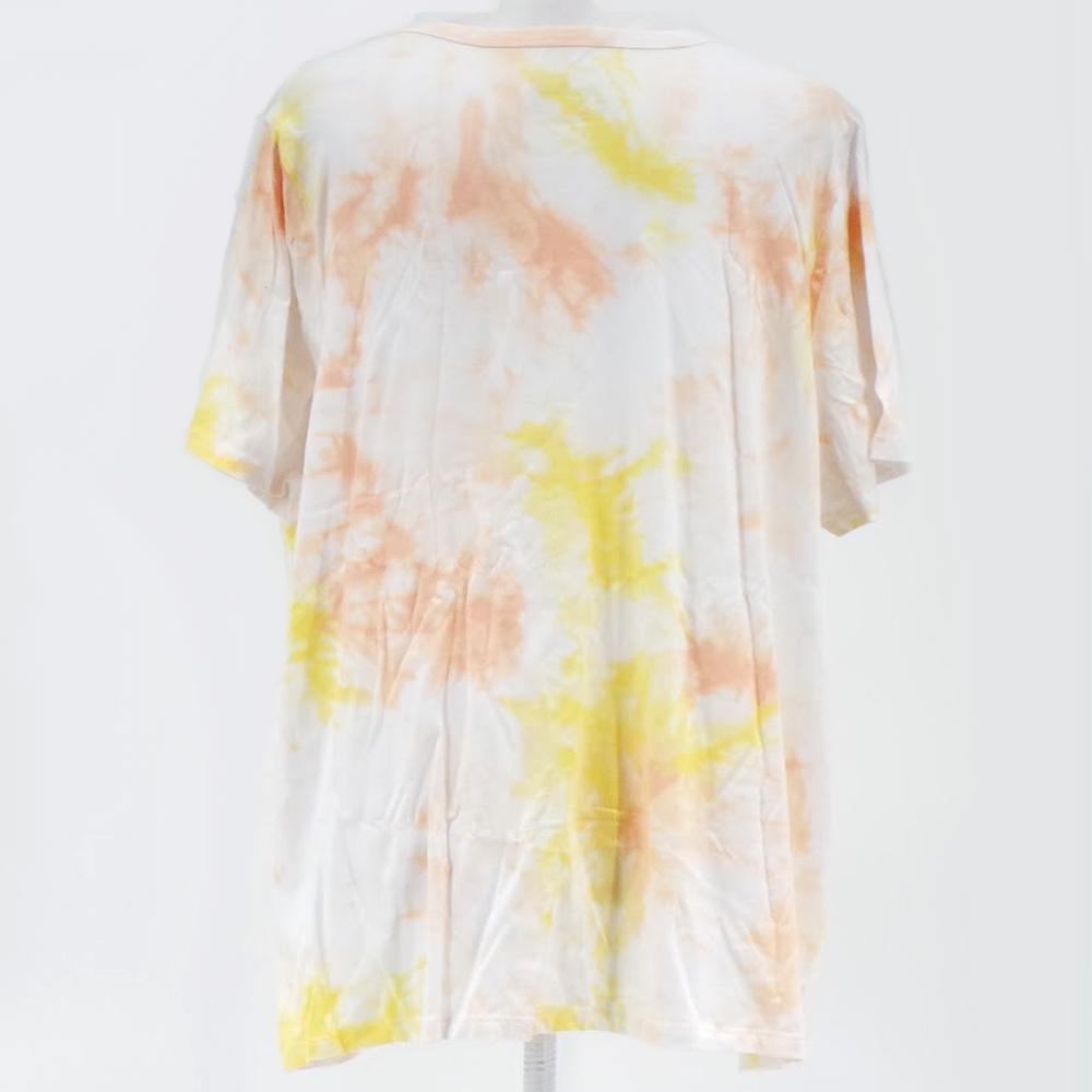 Anybody Cozy Knit Luxe Tie Dye Printed Tee