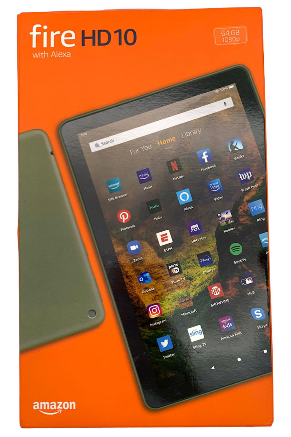 Amazon Fire HD10 (11th Gen) 10.1in 1080p 64GB Wifi Tablet Olive