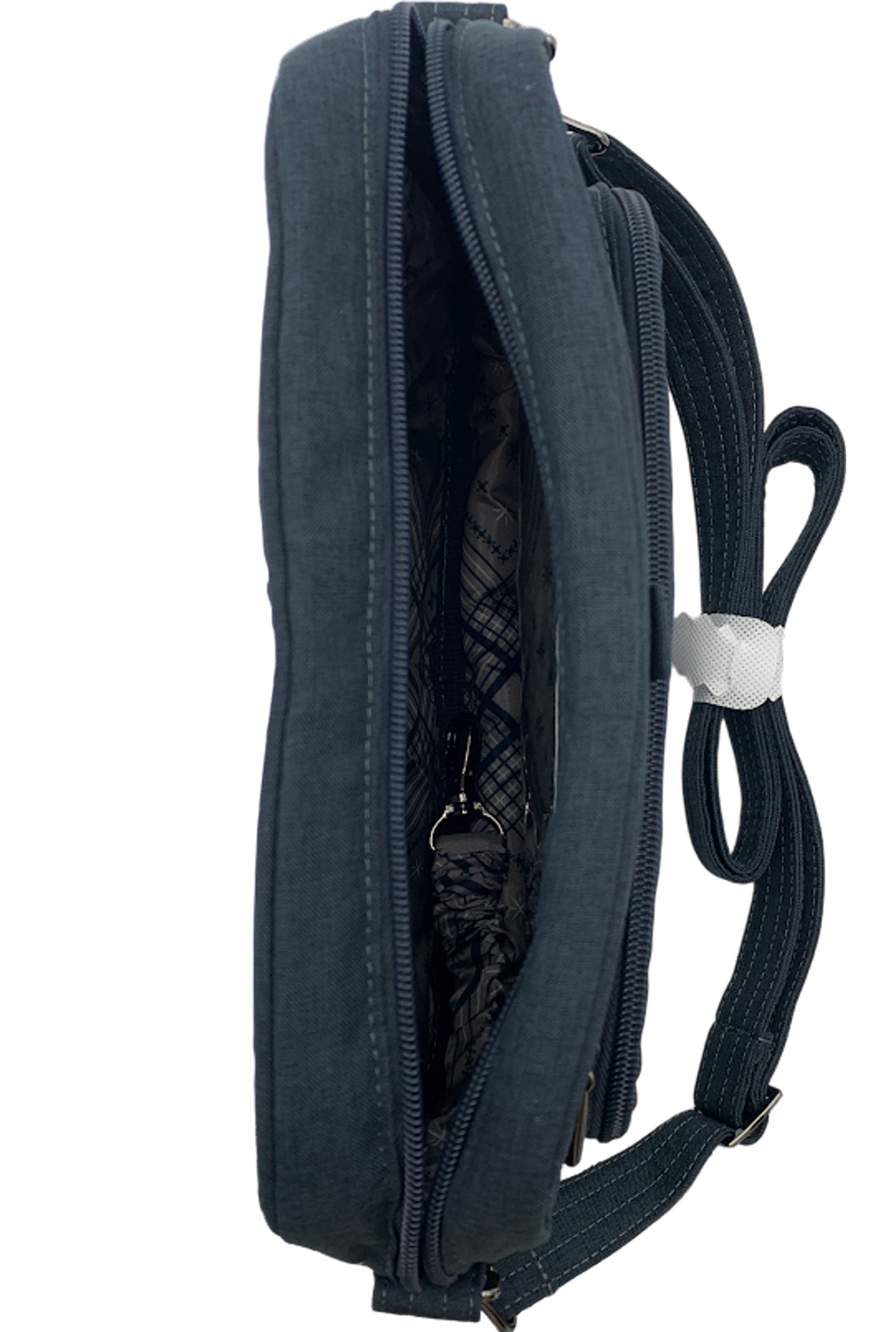 Lug Convertible RFID Crossbody Carousel XL Heather Indigo | Jender