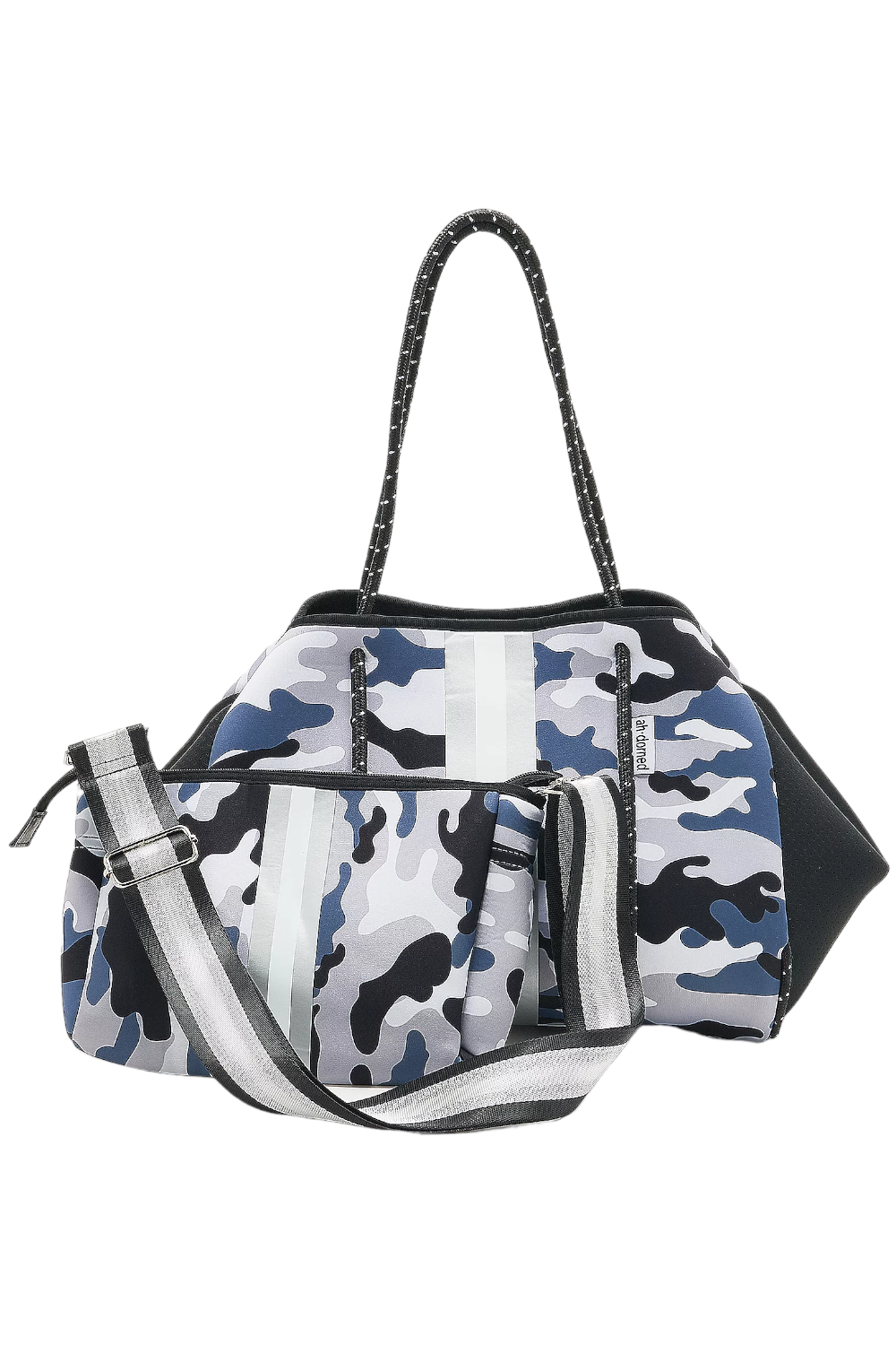 AHDORNED Neoprene Tote w/ Removable Pouch and Extra Strap