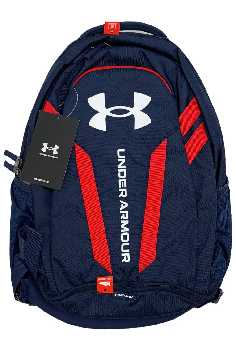 Under Armour Navy Hustle 5.0 Backpack