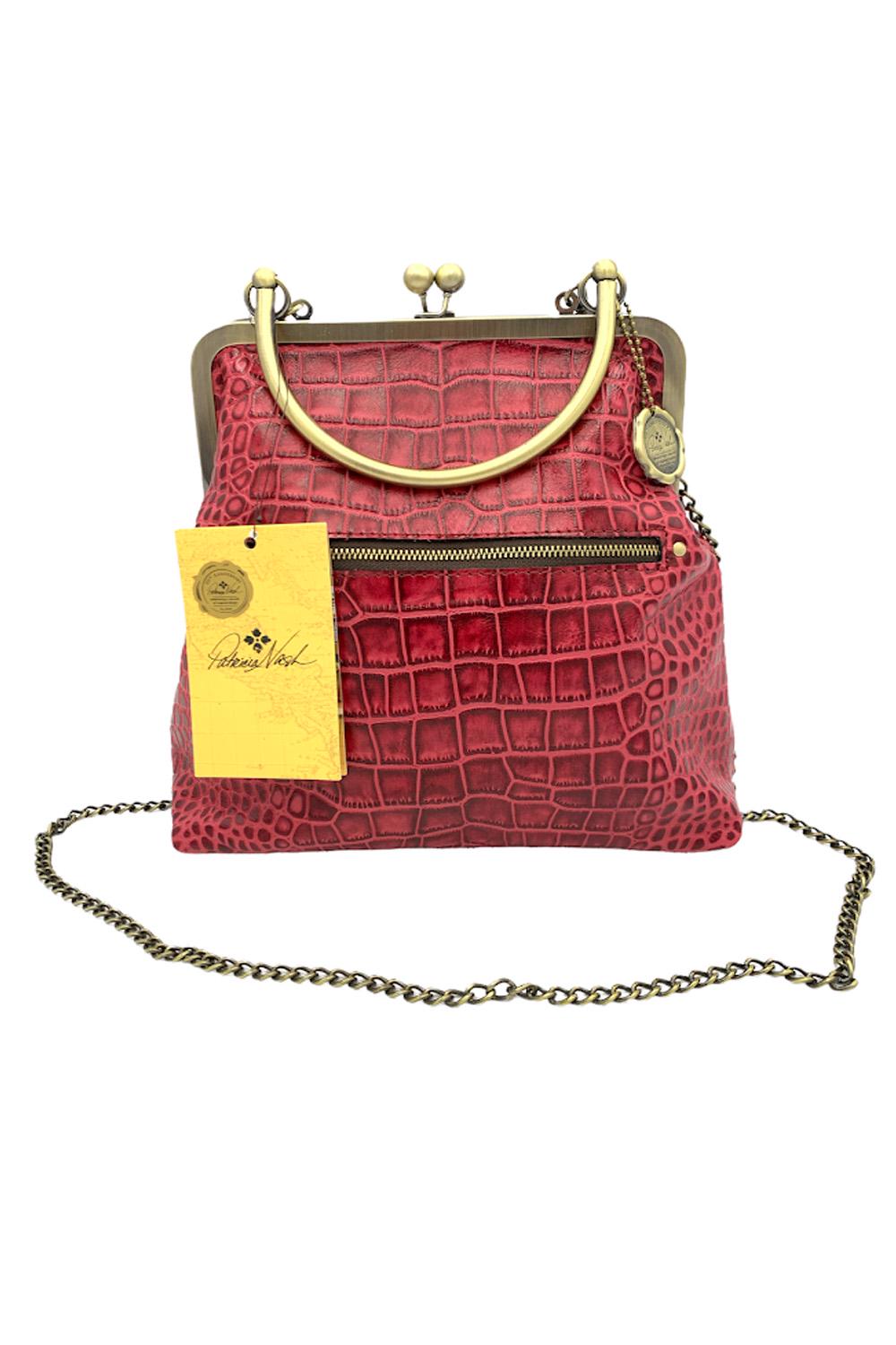 American Leather Co. Elton Crossbody Claret