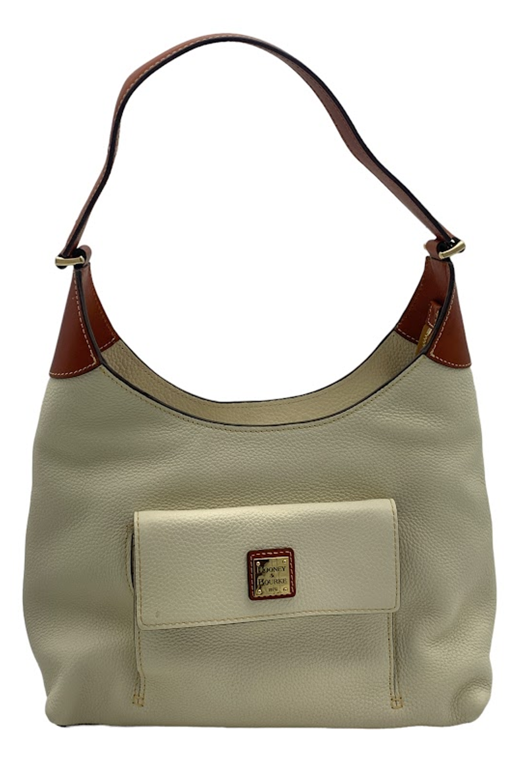 Dooney & Bourke Pebble Leather Hobo Bag