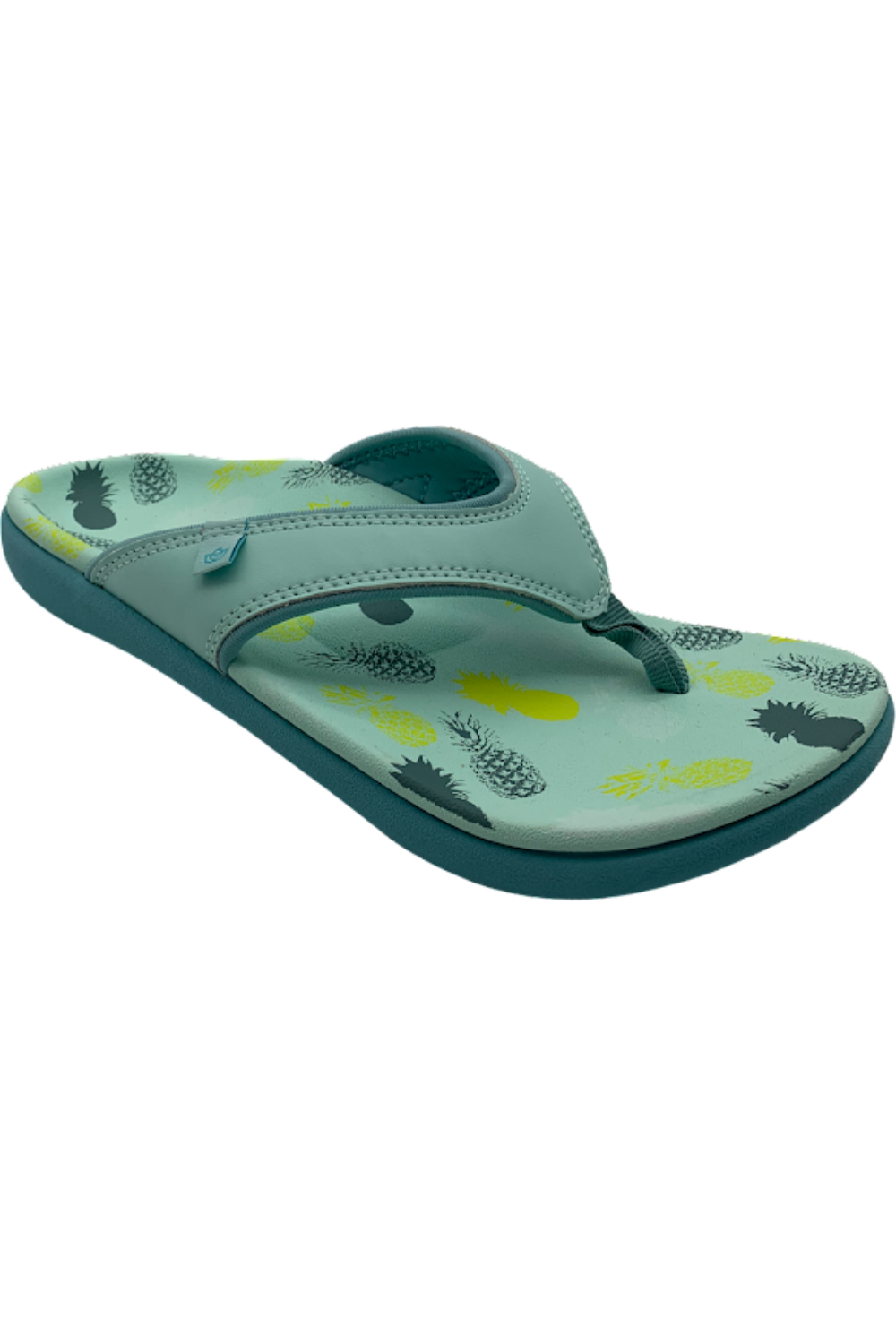 Spenco Orthotic Thong Sandals Yumi Fruitopia Pineapple | Jender