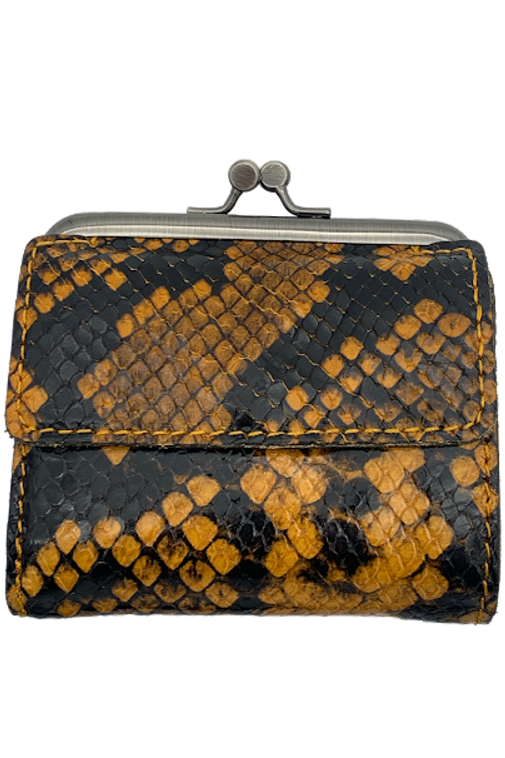 As Is Patricia Nash Leather Everly Frame Wallet 