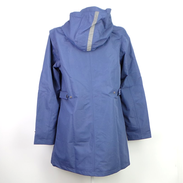 Nuage Invisiprint Waterproof Zip Up Jacket with Hood Blue/Check | eBay