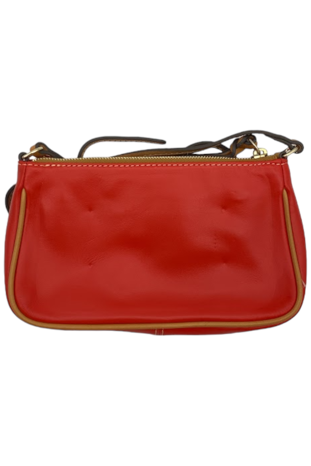 Dooney & Bourke Smooth Leather Lola Pouchette Crossbody 