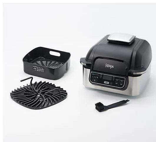 Ninja Foodi 6-qt Indoor Grill & Air Fryer AG302 Black/Silver