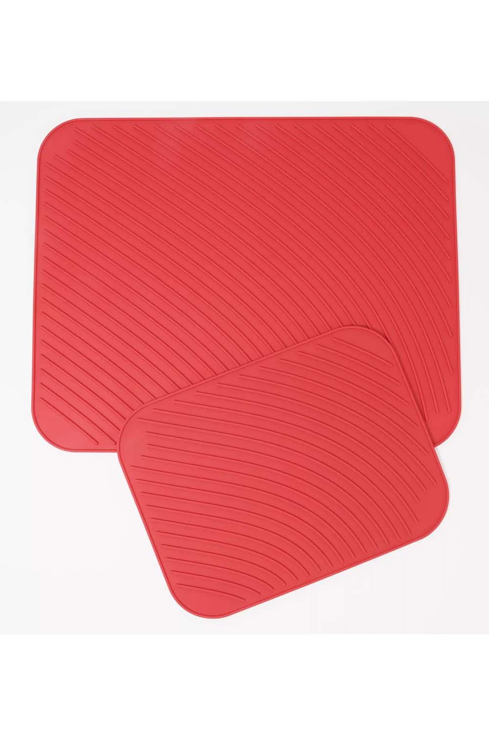 Cook's Essentials Silicone Countertop Mat and Drain Mat