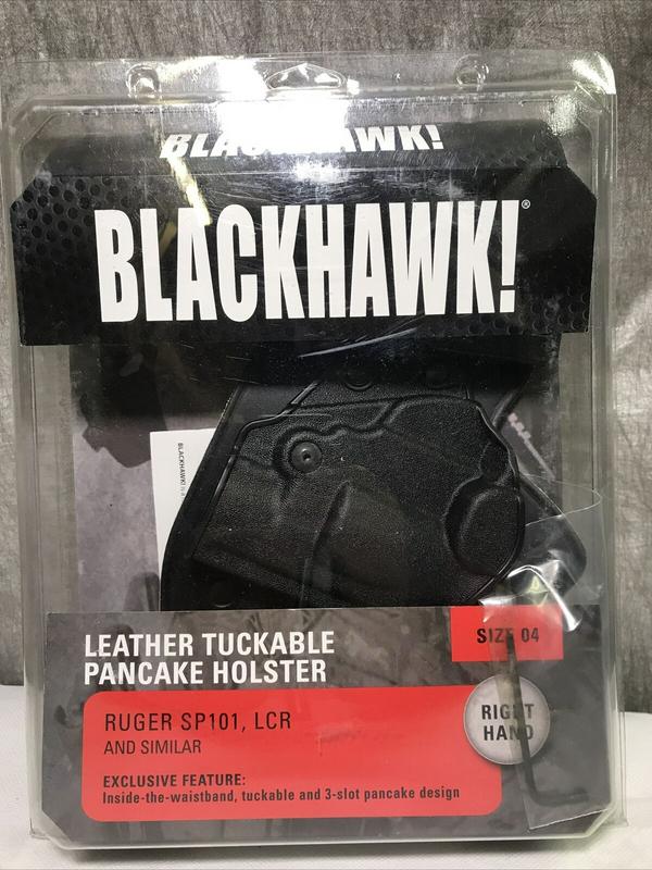 Blackhawk! Leather Tuckable Pancake IWB Holster - Picture 3 of 15