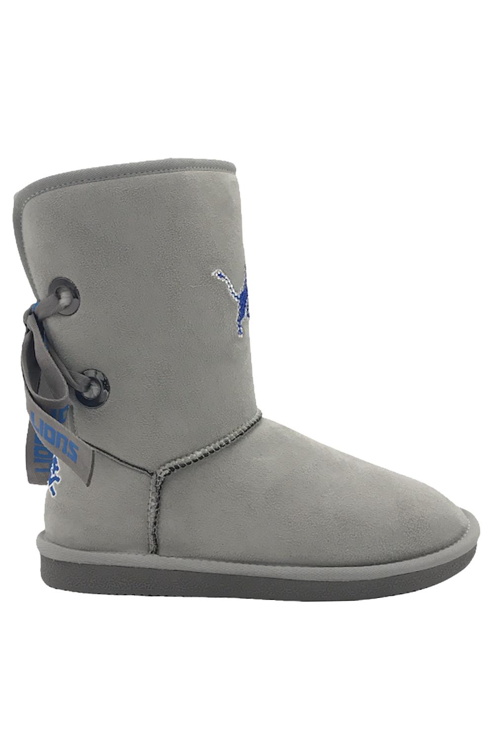 Women's Cuce Detroit Lions Low Team Ribbon Boots