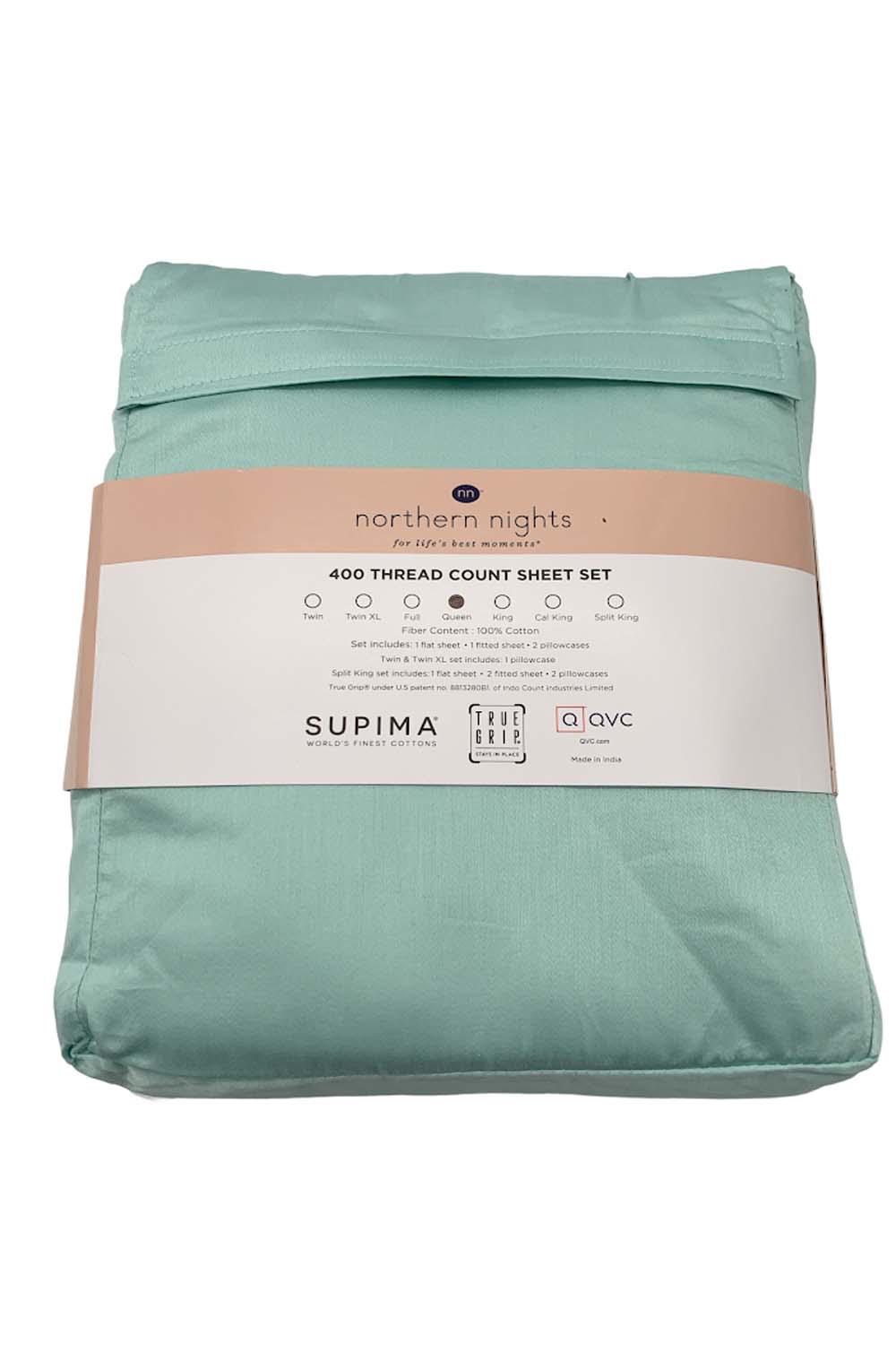 Northern Nights 400TC 100% Supima Cotton Sheet Set