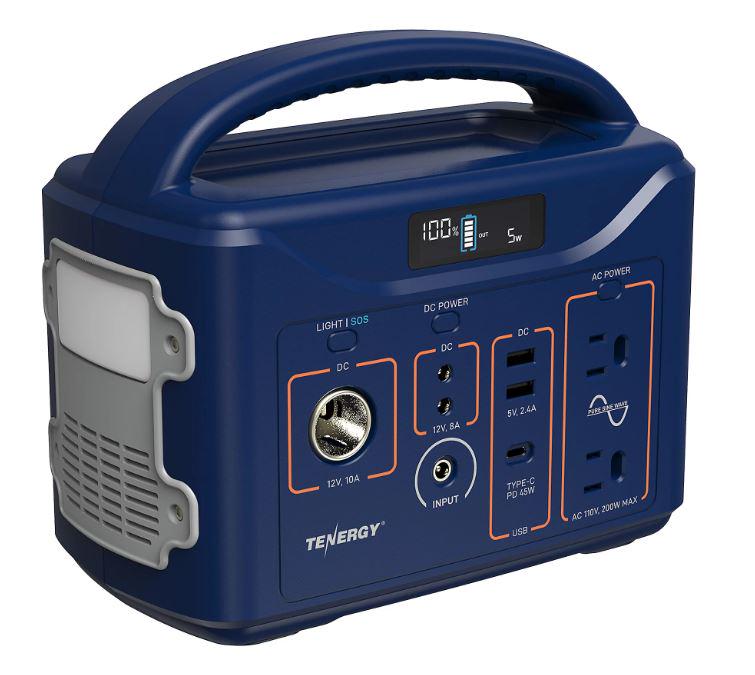 Tenergy T320 300Wh Power Station with 8 Outlets