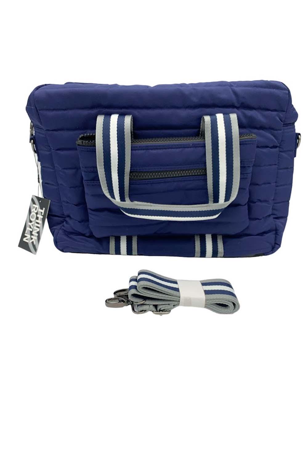 Think Royln Duffel Bag w/ Trolley Sleeve The Highlander Navy