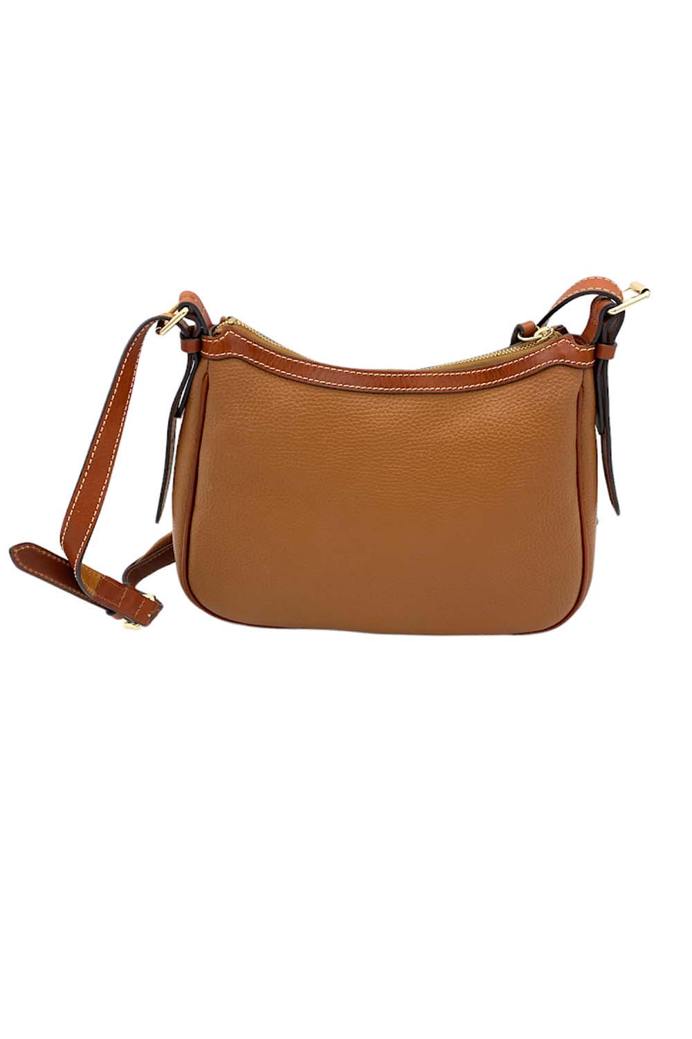 Buy the Dooney & Burke Pebble Grain Lola Pouchette Crossbody