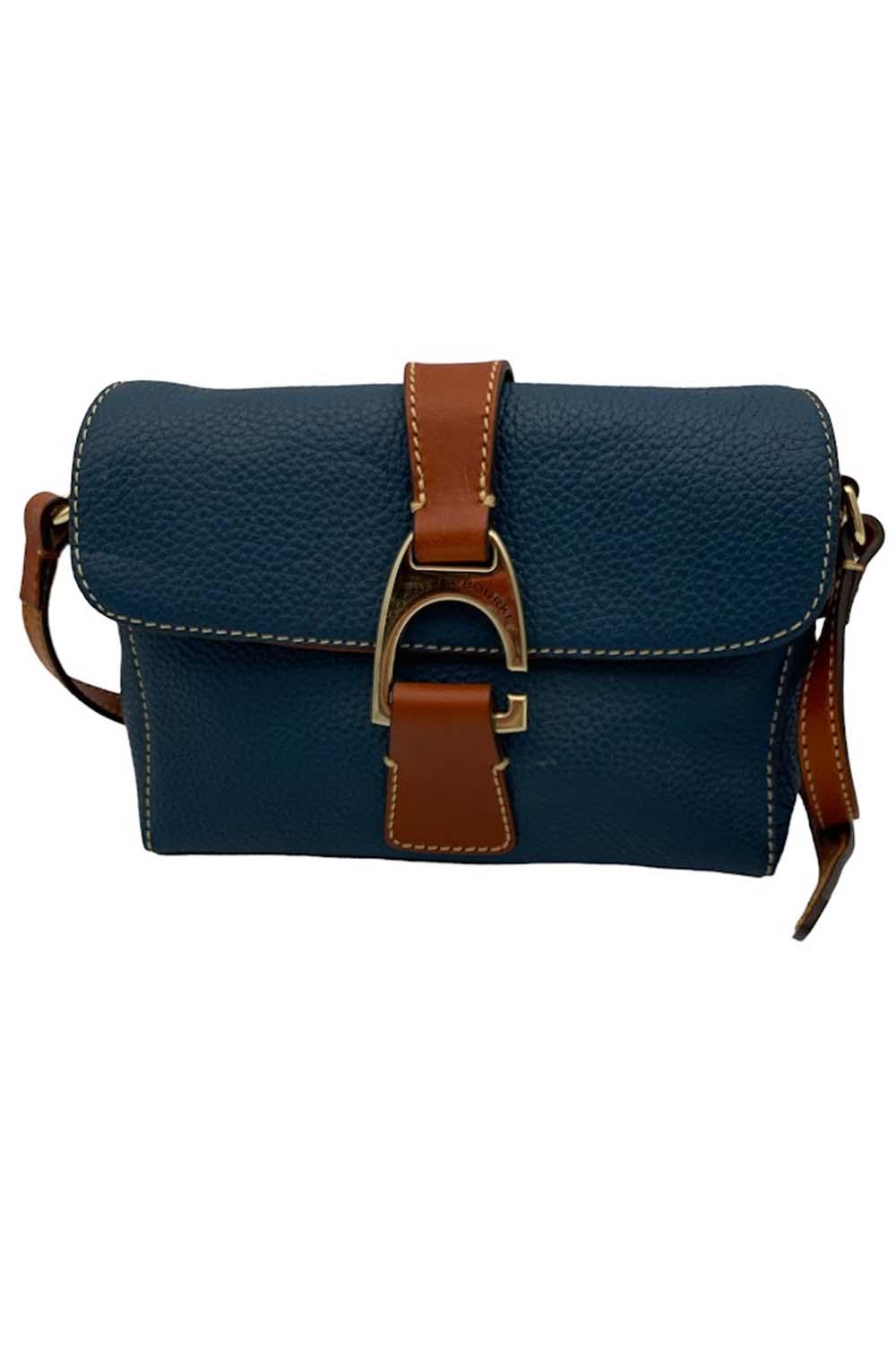 Dooney & Bourke Ostrich Small Flap Crossbody