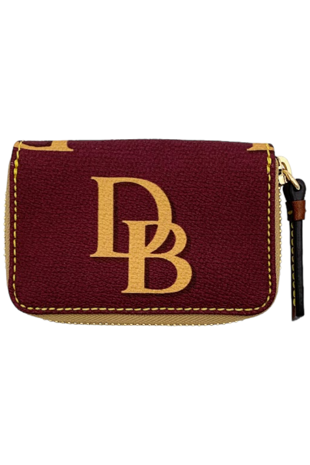 Dooney & Bourke Monogram Small Flap Wallet