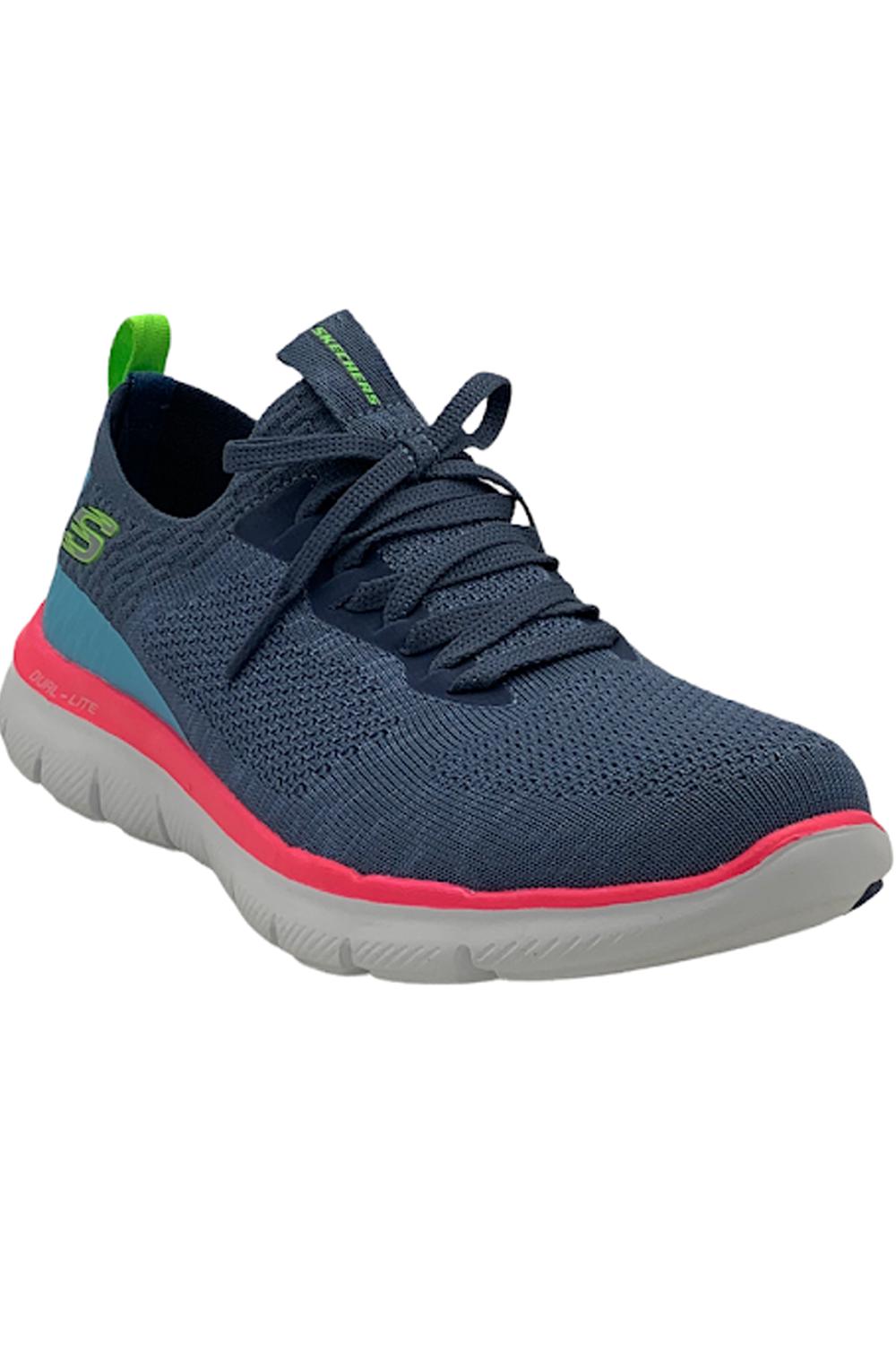 skechers flex appeal 2.0 stretch knit slip on sneakers turn