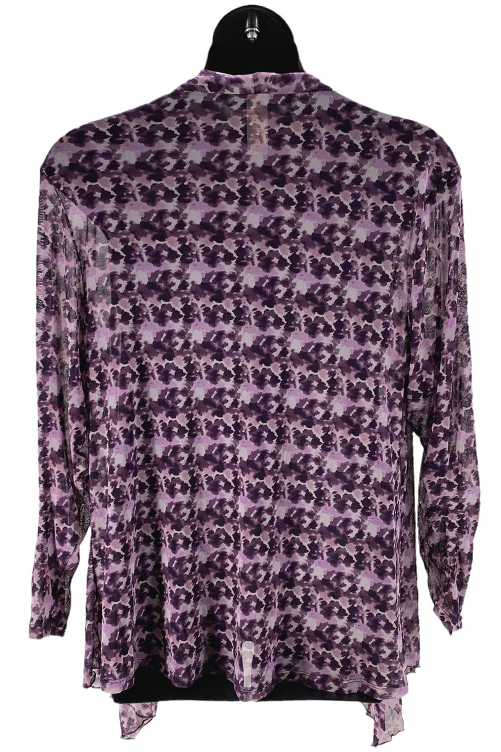 Retreat by Rhonda Shear Mesh Cardigan | Jender