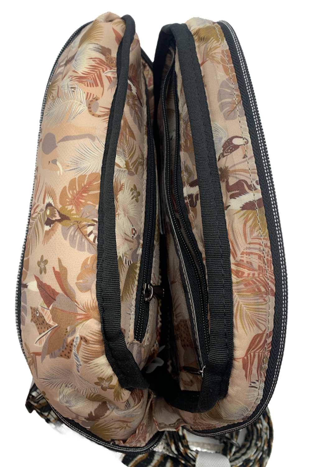 Lug RFID Medium Crossbody with Top Handle Ranger 2 Zebra Sand Jender