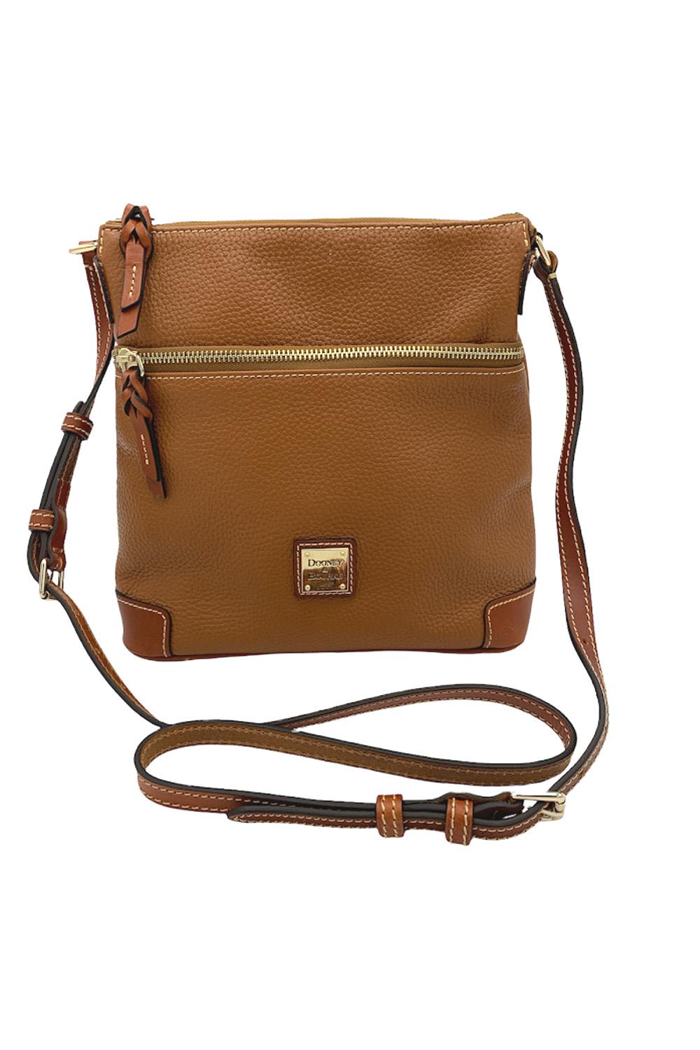 Dooney & Bourke Caramel Lexi Leather Crossbody Bag