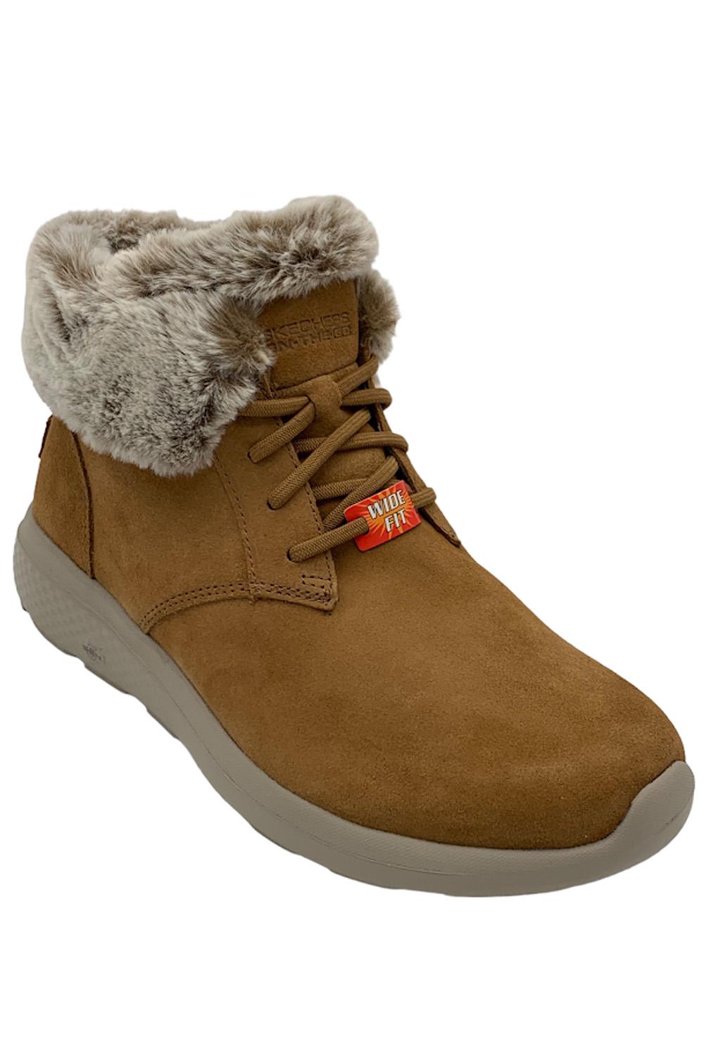 On the GO 2 Suede Ankle Boots Winter Wishes Chestnut Jender