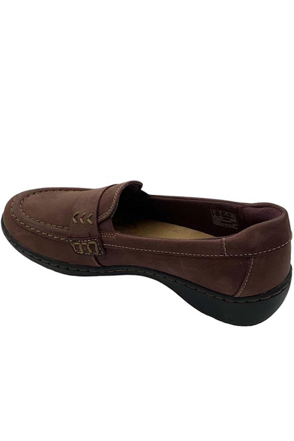 Clarks Collection Leather Slip-On Loafers - Cora Ashly 