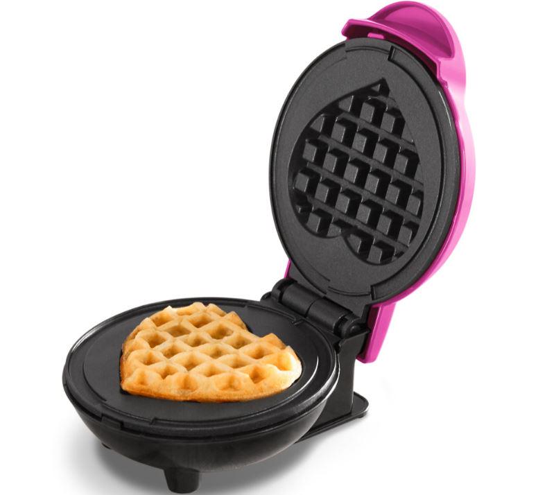 Dash Mini Heart Shaped Waffle Makers w/ Boxes - Set of 3 - Picture 3 of 3