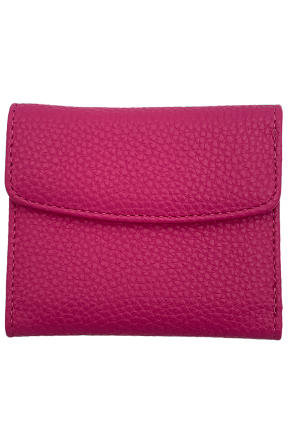 Fuchsia Quilted Trifold Wallet