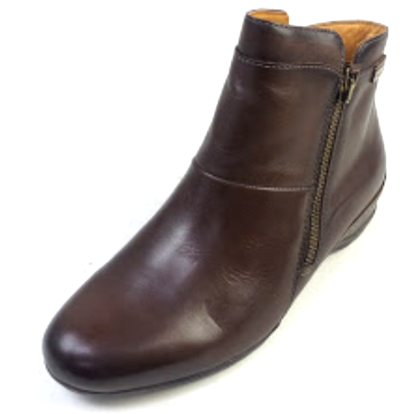 Details about   PIKOLINOS OLMO BROWN LEATHER ZIP ANKLE BOOTS BOOTIES VENEZIA 37 38 39 40 