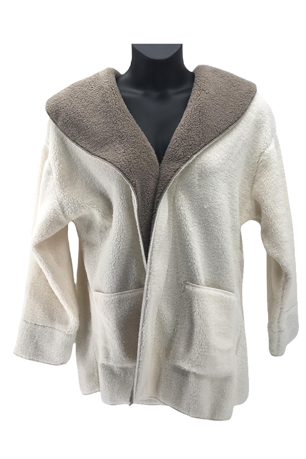 Koolaburra by UGG Sherpa Fleece Shawl Collar Cardigan Dove