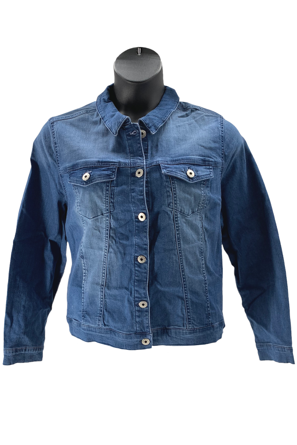 Belle by Kim Gravel Classic Jean Jacket