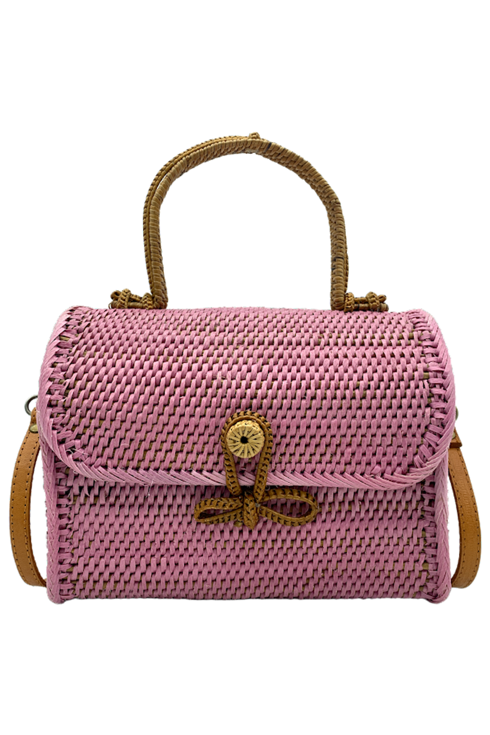 Think Royln Bank Street XL Crossbody and Pouch ,Fuchsia Ombre