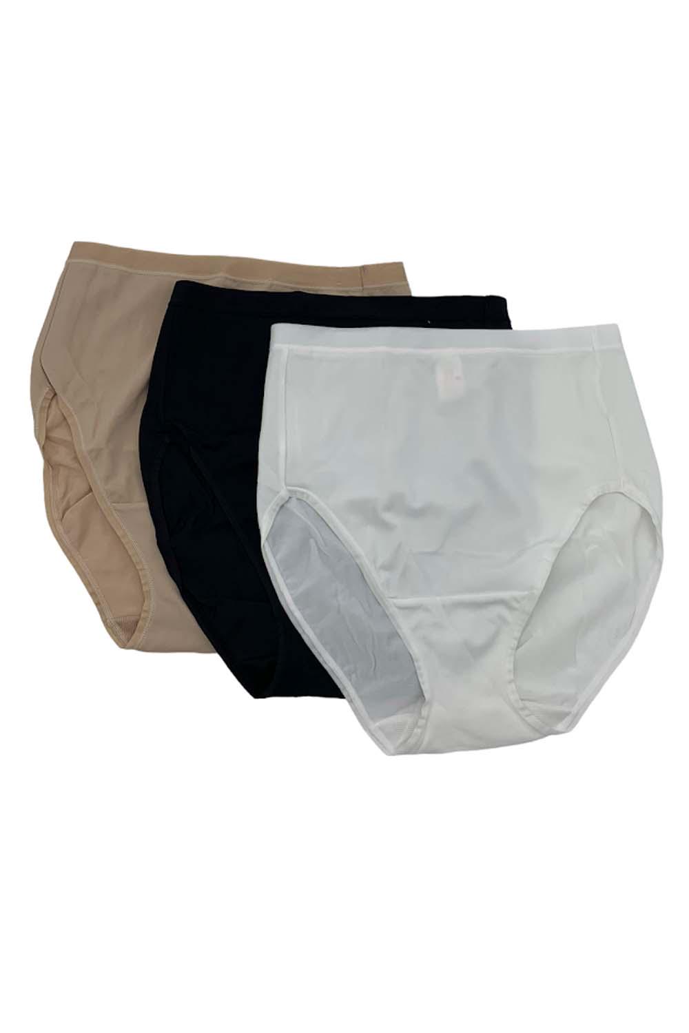 Breezies Signature Full Brief Panty Set of 4