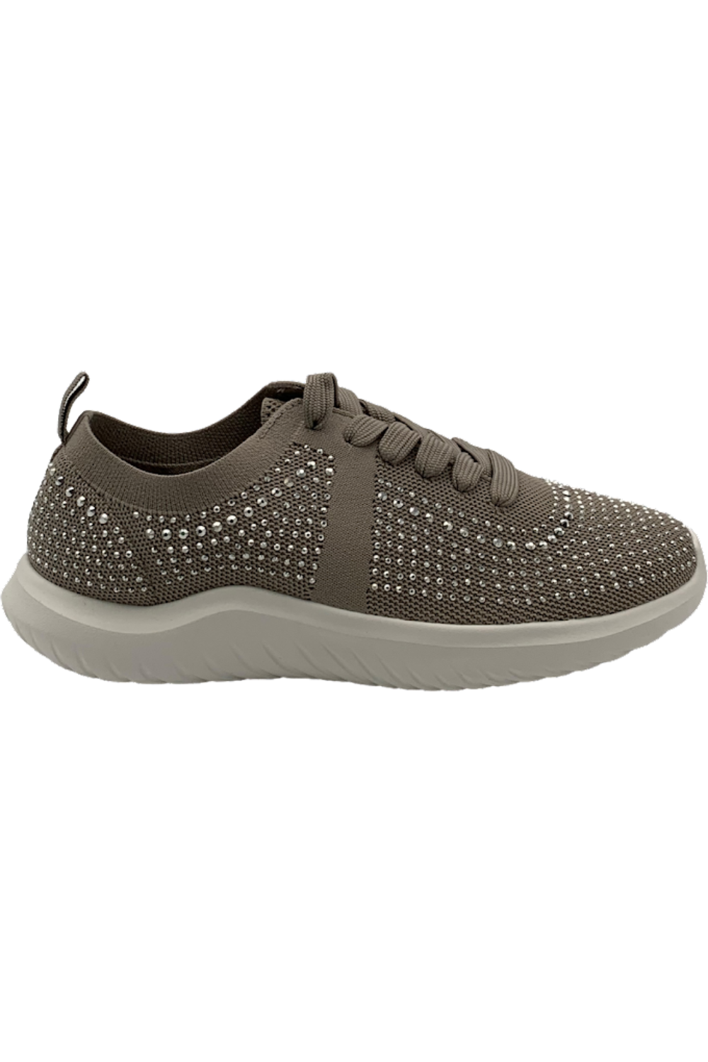 CLOUDSTEPPERS by Clarks Embellished Knit Sneakers Nova Spark Stone | Jender