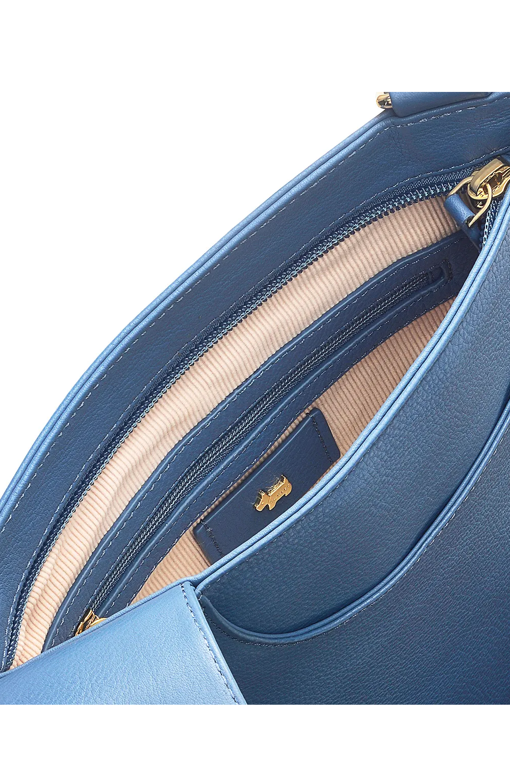 Women's RADLEY LONDON Leather Medium Zip-Top Crossbody Bag Ash