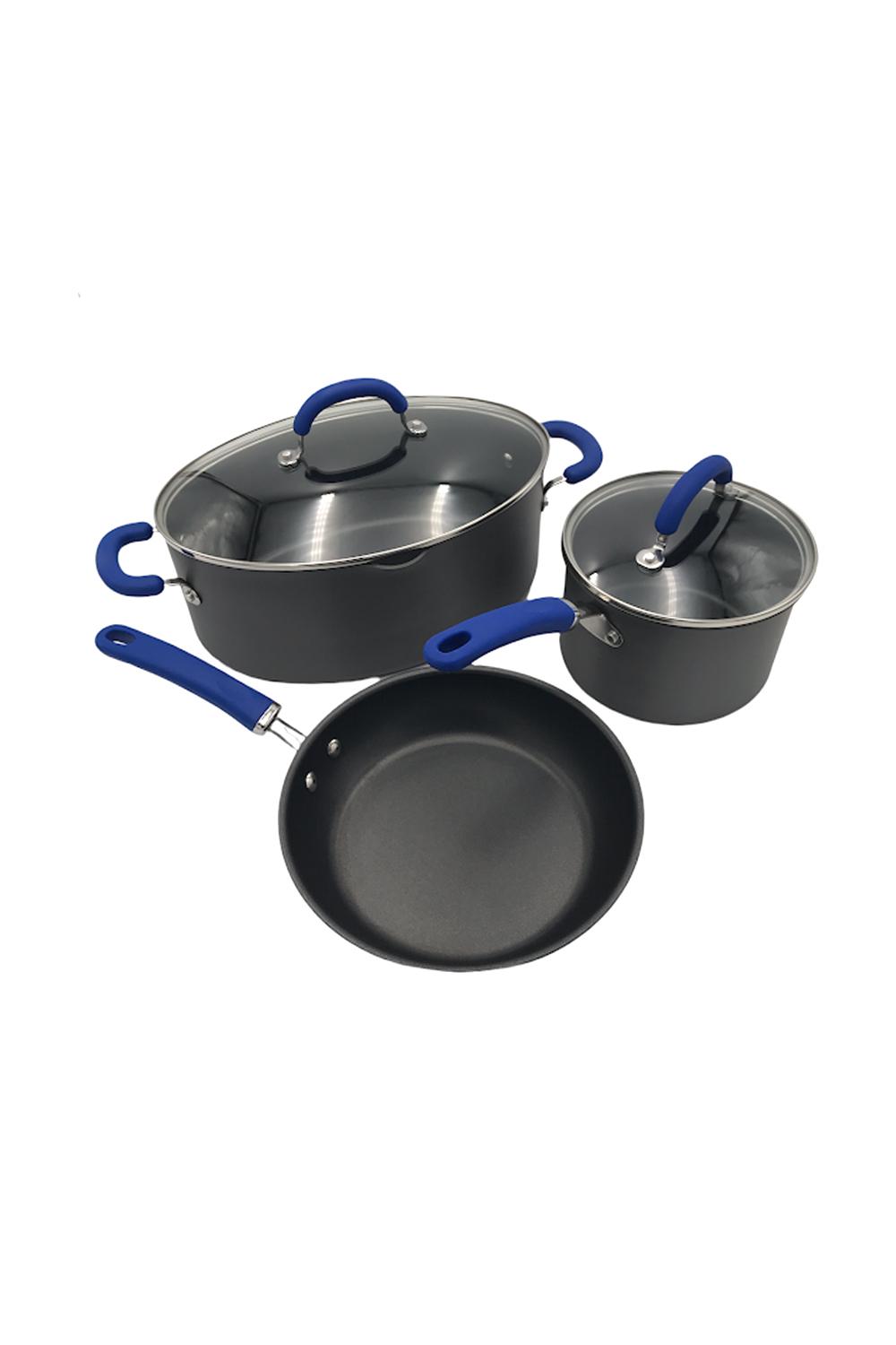 Rachael Ray, Enameled Cast Iron, Stock Pot, Blue