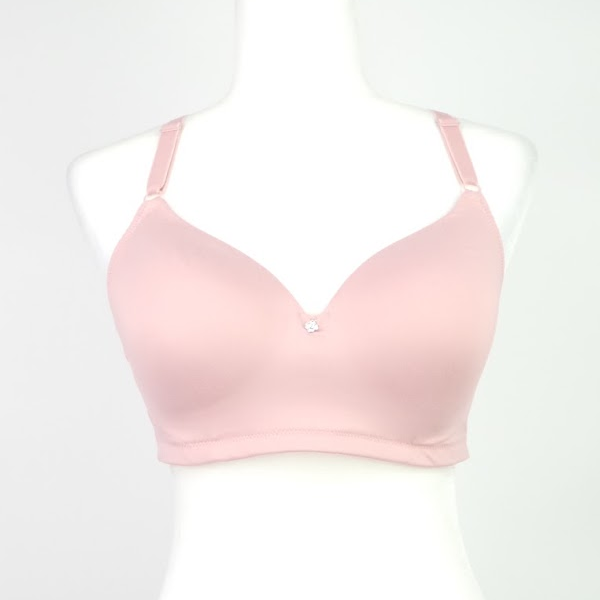 Breezies Smooth Curves Wirefree T-Shirt Bra Mauve