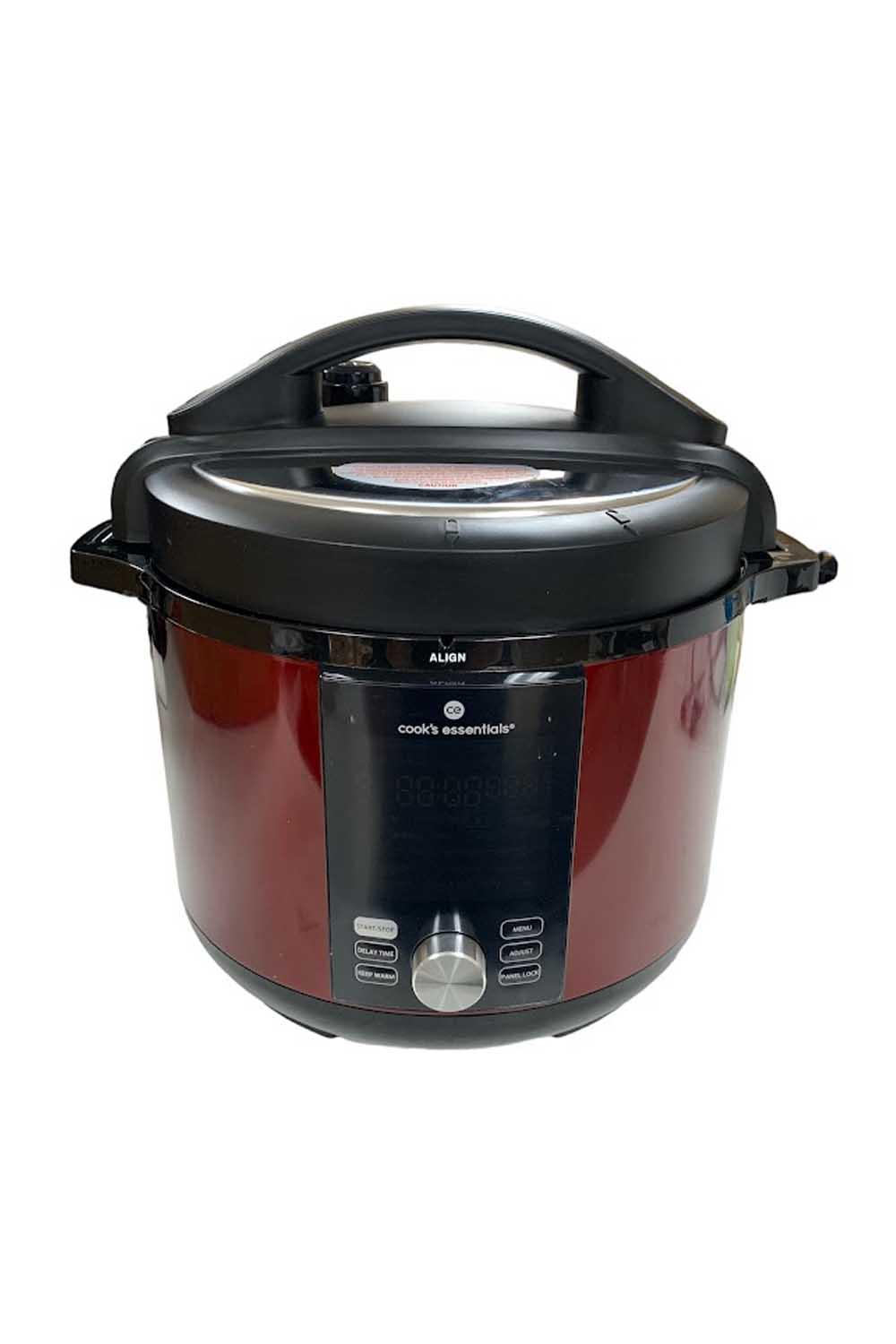 CooksEssentials 8 qt. Digital Stainless Steel Pressure Cooker 